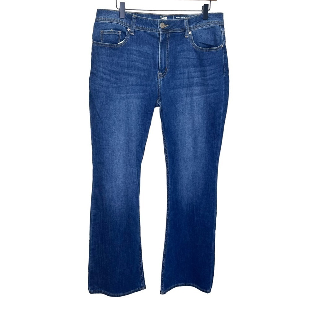 Lee Riders Modern Mid Rise Bootcut Jeans Size 14 Denim Casual